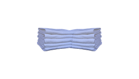 Unprinted White Sport Towels (10 Per Box)