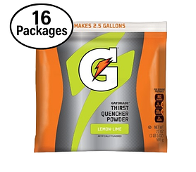 Gatorade Lemon Lime 2.5 Gallon Powder (16 Packages Per Case)