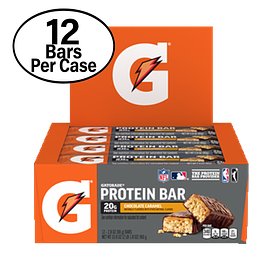 Gatorade Chocolate Caramel Protein Bars, 20g Protein, 2.8 oz. (12 Per Case)