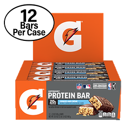 Gatorade Cookies & Creme Protein Bars, 20g Protein, 2.8 oz. (12 Per Case)