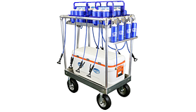 Waterboy Horizontal Chiller Hydration System With Filling Station