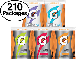 Gatorade Powder 6 Gallon Bulk (210 Packages)