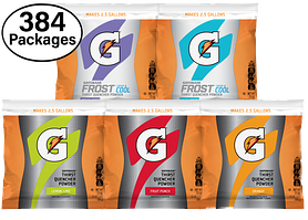 Gatorade Powder 2.5 Gallon Bulk (384 Packages)