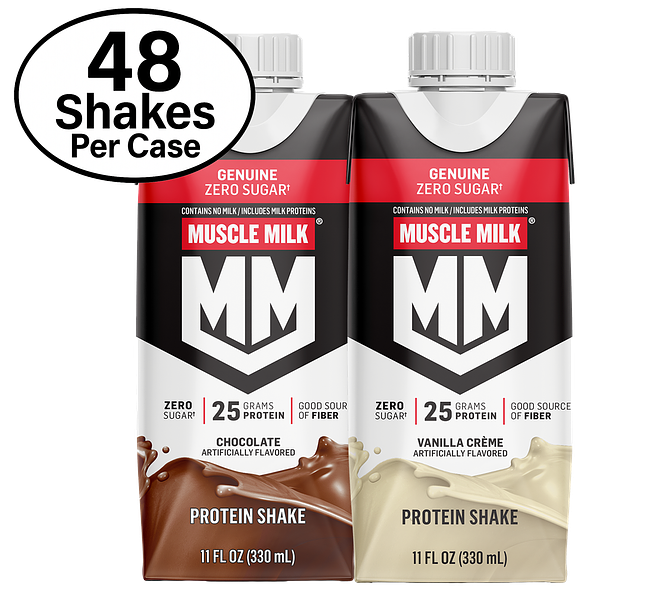Muscle Milk Genuine 11.16 Oz. Bulk Pack (48 Shakes Per Case)