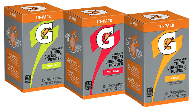 Bulk Gatorade Powder Sticks