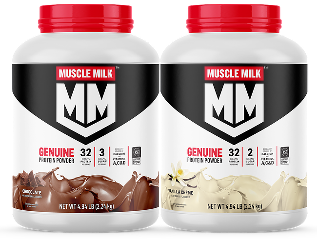 Bulk Muscle Milk Genuine Powder – 4.9 Lb Container