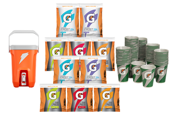 Hydration Station Package With 3 Gallon Dunk Cooler